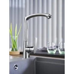 Mitigeur D'évier Haut NATAM By Eurosanit Chromé -EUROSANIT Soldes 2022 20346875 3