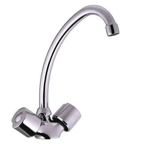 EUROSANIT Mélangeur D'évier NF Ania Chromé 1 EUROSANIT Mélangeur D'évier NF Ania Chromé