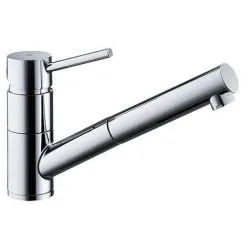 EUROSANIT Mitigeur D'évier à Douchette Mewan Chromé