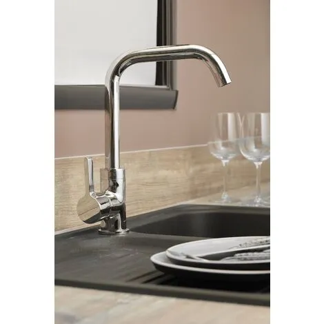 EUROSANIT Mitigeur D'évier Haut Colorado Chromé 3 EUROSANIT Mitigeur D'évier Haut Colorado Chromé – Image 3