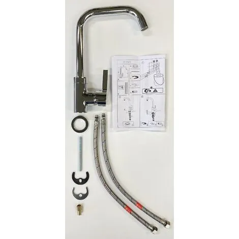 EUROSANIT Mitigeur D'évier Haut Colorado Chromé 5 EUROSANIT Mitigeur D'évier Haut Colorado Chromé – Image 5