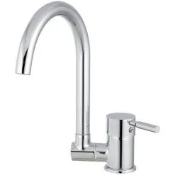 EUROSANIT Mitigeur D'évier à Bec Basculant Tamise Chromé