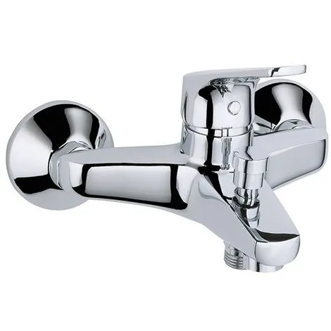 EUROSANIT Mitigeur De Bain-douche NF Astove Chromé 1 EUROSANIT Mitigeur De Bain-douche NF Astove Chromé