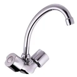 EUROSANIT Mélangeur De Lavabo NF Ania Chromé