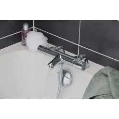 EUROSANIT Mitigeur Thermostatique De Bain-douche NF Lineatherm Chromé