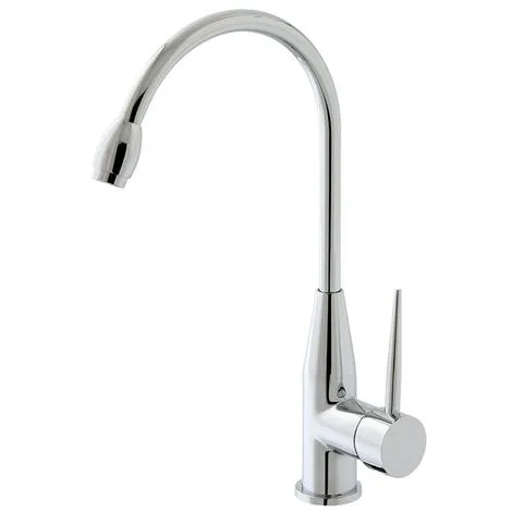 EUROSANIT Mitigeur D'évier Haut Solven Chromé 1 EUROSANIT Mitigeur D'évier Haut Solven Chromé