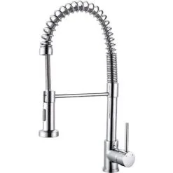 EUROSANIT Mitigeur D'évier Chef à Douchette Baya Chromé