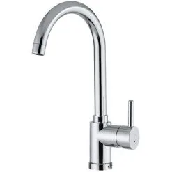 EUROSANIT Mitigeur D'évier Haut Installation Par Le Haut Klipton Chromé