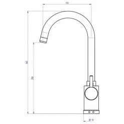 EUROSANIT Mitigeur D'évier Haut Installation Par Le Haut Klipton Chromé -EUROSANIT Soldes 2022 4681556 5