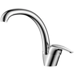 EUROSANIT Mitigeur D'évier Haut Pola Chromé