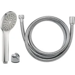 EUROSANIT Douchette 1 Jet économie D'eau Chromée Plata