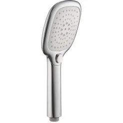 EUROSANIT Douchette NF 3 Jets économie D'eau Chromée Blanche Tilt