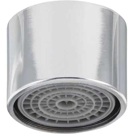 EUROSANIT Aérateur Mousseur + Bague Femelle 22x100 Chromé 1 EUROSANIT Aérateur Mousseur + Bague Femelle 22x100 Chromé