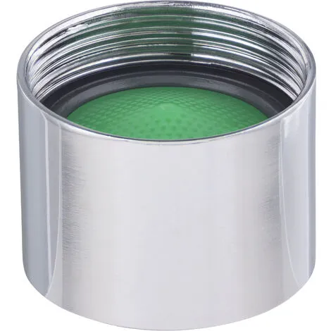 EUROSANIT Aérateur Mousseur + Bague Femelle 22x100 Chromé 2 EUROSANIT Aérateur Mousseur + Bague Femelle 22x100 Chromé – Image 2