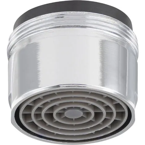 EUROSANIT Aérateur Mousseur + Bague Mâle 28x100 Chromé 1 EUROSANIT Aérateur Mousseur + Bague Mâle 28x100 Chromé