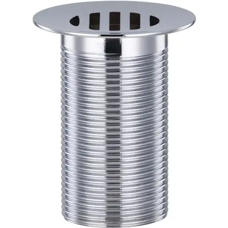 EUROSANIT Bonde Lavabo Laiton écoulement Libre 1'1/4 Chromée 4 EUROSANIT Bonde Lavabo Laiton écoulement Libre 1'1/4 Chromée – Image 4