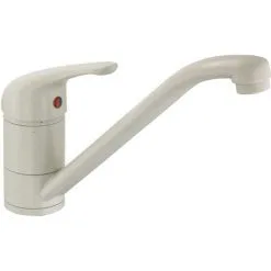 EUROSANIT Mitigeur D'évier Tilt Blanc Moucheté